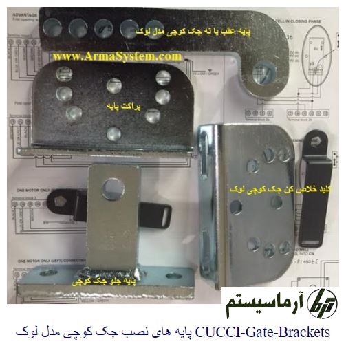 براکت و پایه های جک پارکینگ کوچی CUCCI