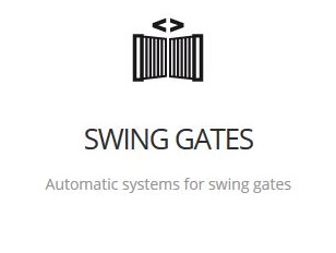 جک بازوی درب پارکینگ ، Swinging Gates