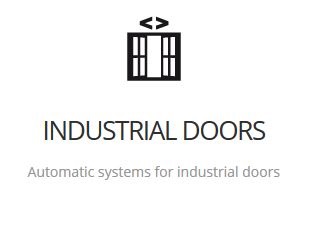 بازوی جک تائو برای درب های صنعتی و تاشو Tau industrial doors